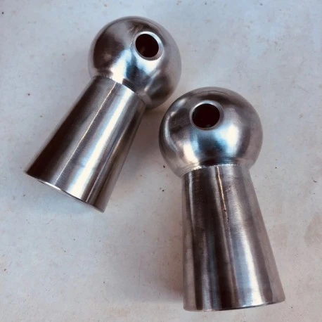 Paire d'emboulages Camargue en aluminium