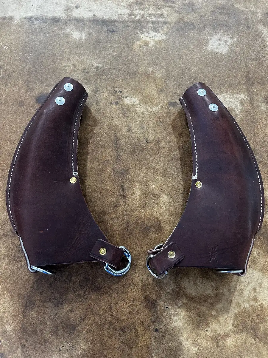 Paire d'emboulages Camargue en Cuir